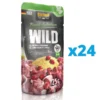 BELCANDO Bustina di selvaggina miglio mirtilli 24x125 g