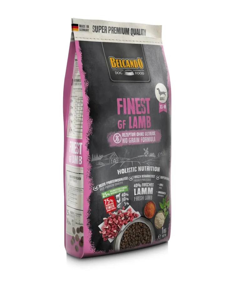 BELCANDO Finest Grain Free Lamb XS-M 1 kg