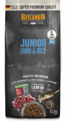 BELCANDO Junior Lamb & Rice M-L 25kg (2x12.5kg)