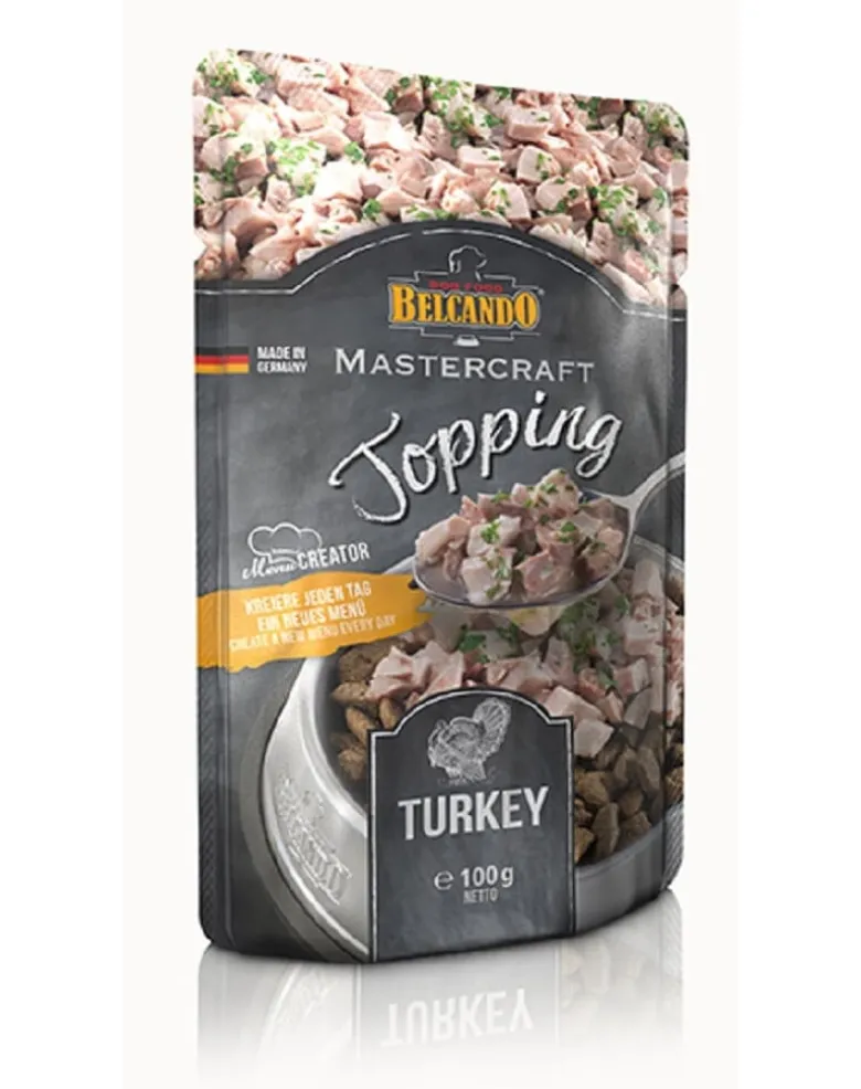 BELCANDO Mastercraft Topping Tacchino con prezzemolo 24x100 g