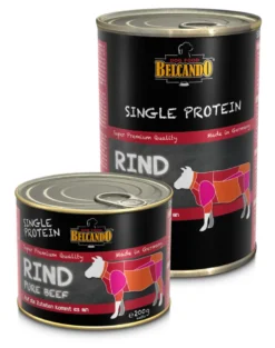 BELCANDO Single Protein Manzo 200 g di cibo umido per cani