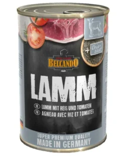 BELCANDO Super Premium Agnello, riso e pomodoro 6 x 400g cibo umido per cani