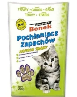 BENEK Disinfettante/assorbente di odori con profumo di erba 200 g