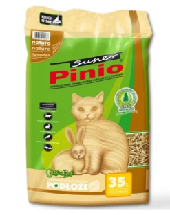 BENEK Lettiera in legno naturale Super Pinio 35l