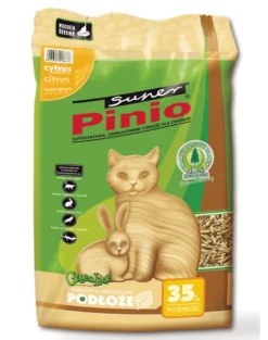 BENEK Lettiera per legno Super Pinio al profumo di agrumi 35l