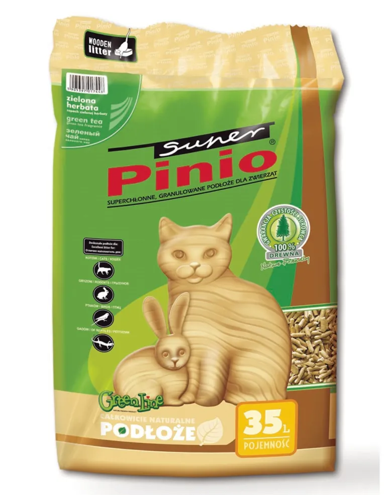 BENEK Lettiera profumata in legno Super Pinio 35l