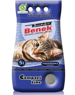 BENEK Super compact graniglia di bentonite profumata 5 L