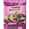 BENEK Super compact Lettiera bentonitica profumata alla lavanda 25 L