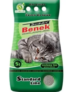 BENEK Super lettiera profumata per gatti 5l