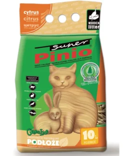 BENEK Super Pinio Lemon 10 l pellet naturale per gatti