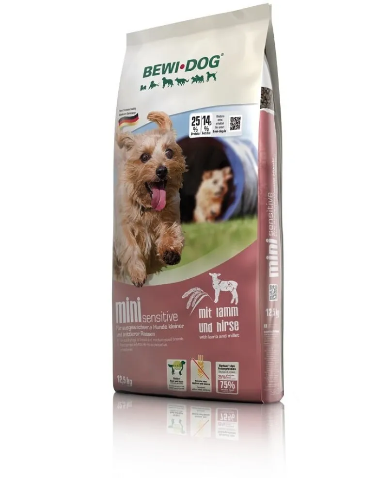 BEWI DOG Mini Sensitive 12,5 kg per cani di piccola taglia
