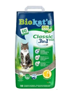 BIOKAT'S Classic 3w1 Fresh 18 l in bentonite al profumo di erba fresca