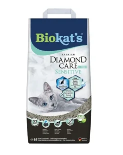 BIOKAT'S Diamond Care Sensitive Classic 6 l in bentonite naturale
