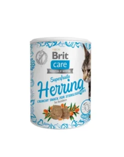 BRIT Care Cat Snack Superfruits herring per gatti sterilizzati 100 g
