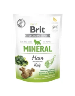 BRIT Care Dog Functional Snack Mineral Ham 150g Bocconcini di prosciutto e alghe per il vostro cucciolo