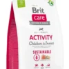 BRIT CARE Dog Sustainable Activity chicken insekt per cani adulti attivi con pollo e insetti 3 kg
