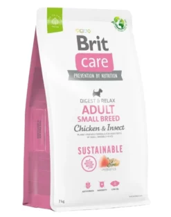 BRIT Care Dog Sustainable Adult Small Breed con pollo e insetti 7 kg