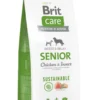 BRIT Care Dog Sustainable Senior Chicken & Insect per cani anziani con pollo e insetti 12 kg