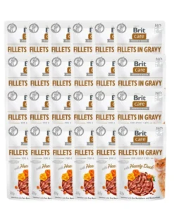 BRIT Care Fillets in gravy anatra 24 x 85 g filetti d'anatra in salsa