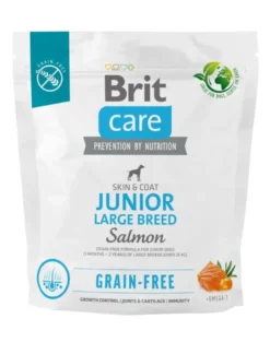 BRIT Care Grain-free Junior Large Breed con salmone 1kg