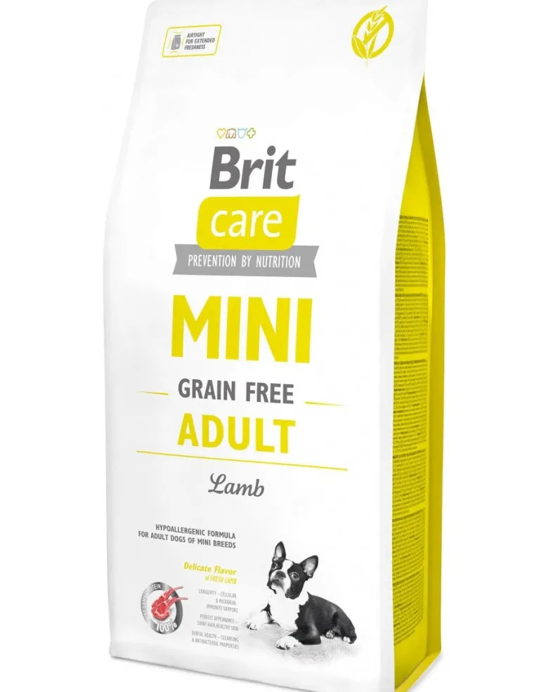 BRIT Care Grain-Free Mini adult lamb 14 kg (2 x 7 kg)