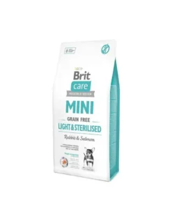 BRIT Care Grain Free Mini light & sterilised rabbit & salmon 14 kg (2 x 7 kg)