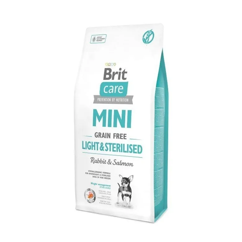 BRIT Care Grain Free Mini light & sterilised rabbit & salmon 14 kg (2 x 7 kg)