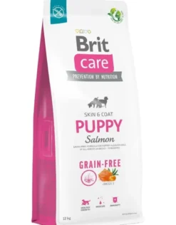 BRIT Care Grain-free Puppy cibo secco con salmone 12 kg