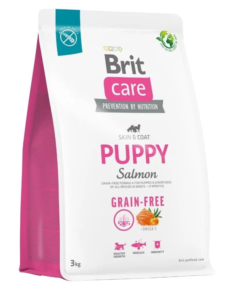 BRIT Care Grain-free Puppy con salmone 3kg