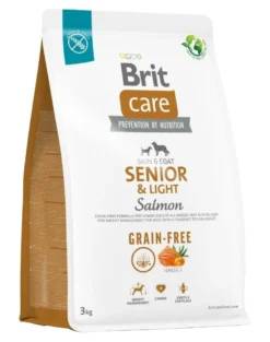 BRIT Care Grain-free Senior&Light con salmone 3kg