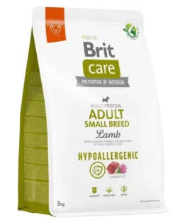BRIT CARE Hypoallergenic Adult Small Breed Lamb 3 kg