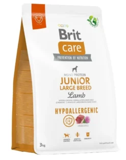 BRIT Care Hypoallergenic Junior Large Breed con agnello 3kg