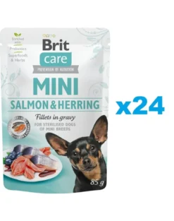 BRIT Care Mini bustine per cani di piccola taglia 24 x 85g