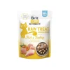 BRIT Care Raw Treat Freeze Dried Hair Skin Cat 40 g Bocconcini liofilizzati pesce e tacchino con probiotici per gatti