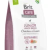 BRIT Care Sustainable Junior Large Breed cibo secco con pollo e insetti 3 kg