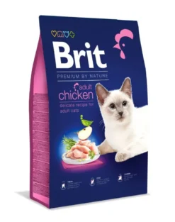 BRIT Cat Premium by Nature Adult chicken 8 kg