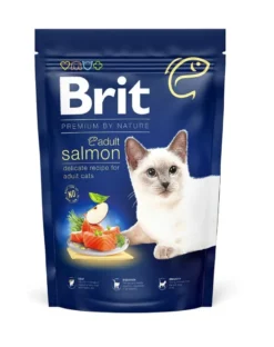 BRIT Cat Premium by Nature Adult salmon 300 g