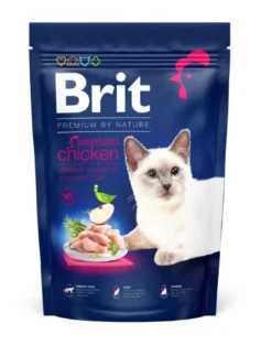 BRIT Cat Premium by Nature Sterilised chicken 300 g