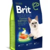 BRIT Cat Premium by Nature Sterilised salmon 8 kg