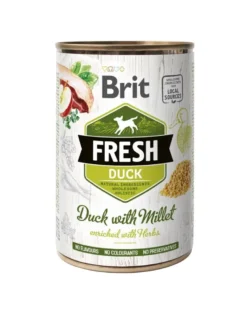 BRIT FRESH duck & millet 400 g anatra e miglio