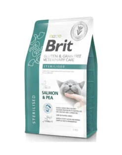 BRIT Grain Free Veterinary Care Cat Sterilised Salmon Pea 5 kg