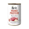 BRIT Mono Protein Beef & Rice 12x400 g alimento monoproteico con manzo e riso
