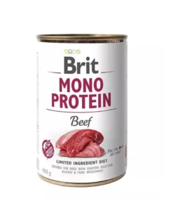 BRIT Mono Protein Beef 6 x 400g alimento monoproteico con manzo