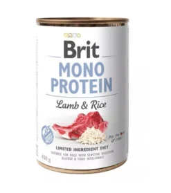 BRIT Mono Protein Lamb & Rice 6 x 400g alimento monoproteico con agnello e riso