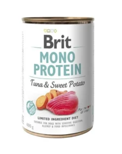 BRIT Mono Protein Tuna & Sweet Potato 6 x 400g alimento monoproteico con tonno e patate dolci