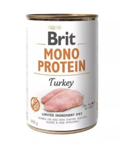 BRIT Mono Protein Turkey 6 x 400g alimento monoproteico con tacchino