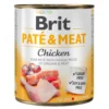 BRIT Pate&Meat chicken 800g paté di pollo per cani
