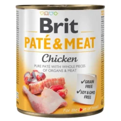 BRIT Pate&Meat Mix gusti con pollame 6 x 800g paté per cani