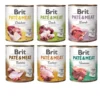 BRIT Pate&Meat Mix gusti 6 x 800g paté per cani