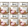 BRIT Pate&Meat rabbit 6 x 800g paté di coniglio per cani